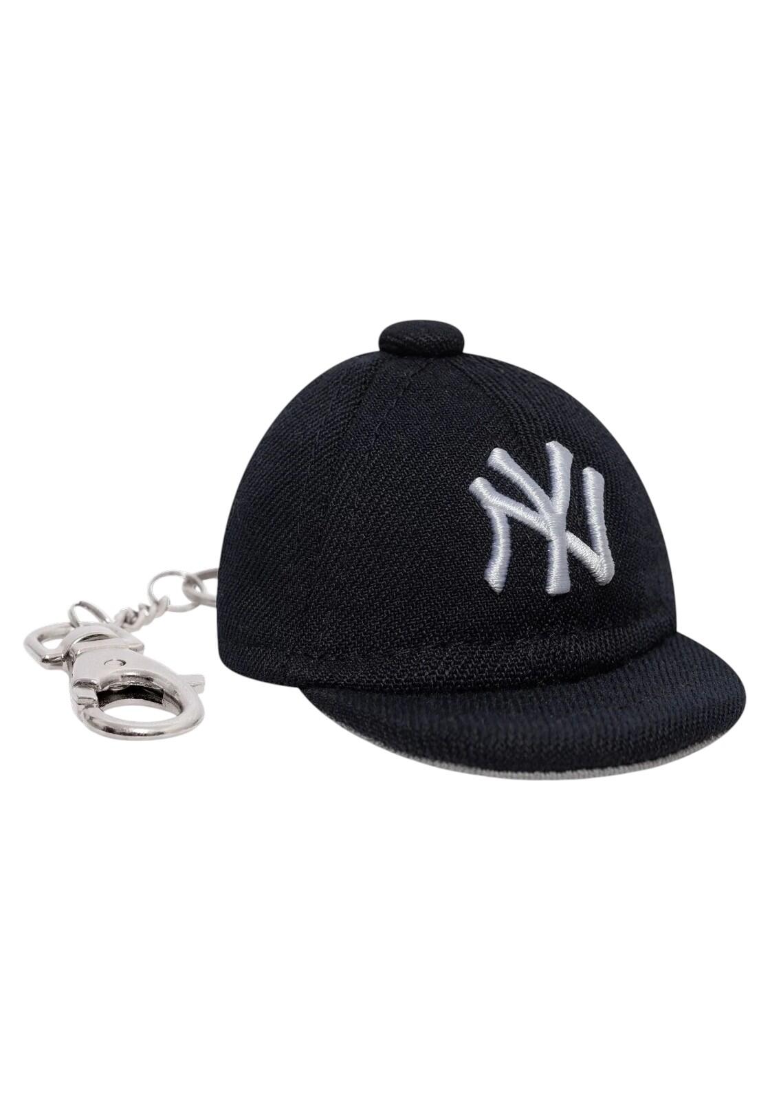 MINI CAP KEYCHAIN NY 3/4