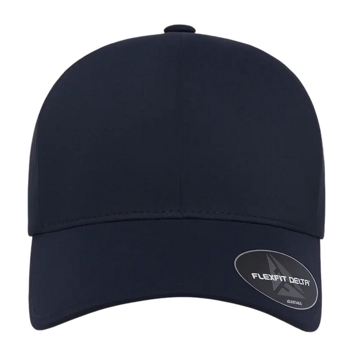 "Delta" Trucker Cap, Snapback Damen und Herren Marine 3/3