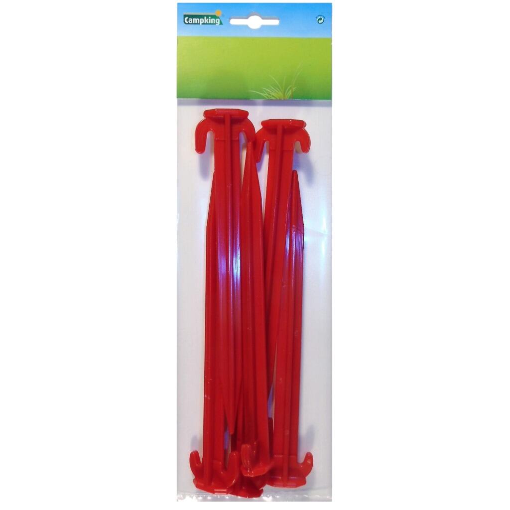 Camping 6x Piquets de Tente en Plastique 20 cm pour un Montage Sûr 2/2