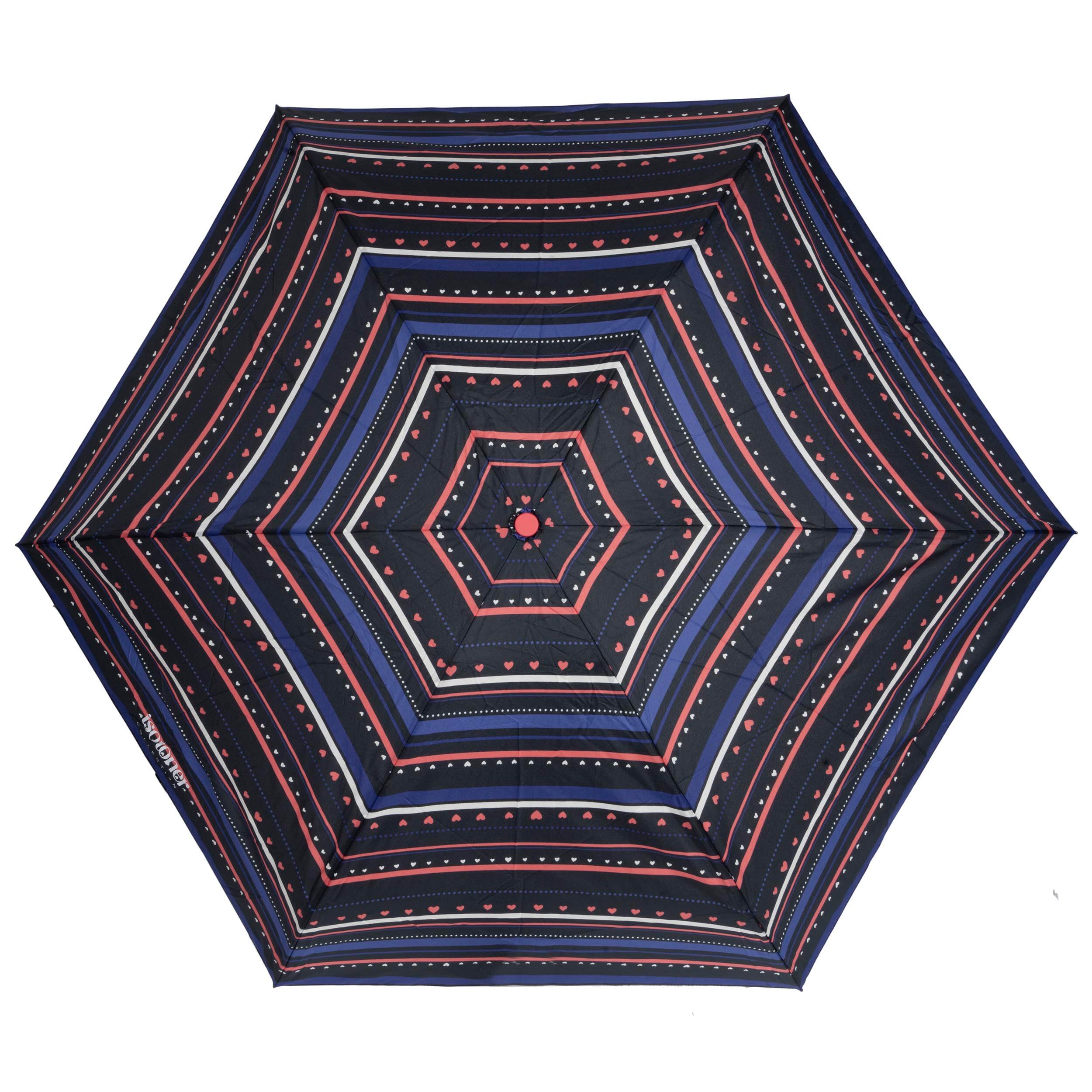 Parapluie solide, ultra déperlant, large couverture 98 cm, ouverture/ fermeture 3/5