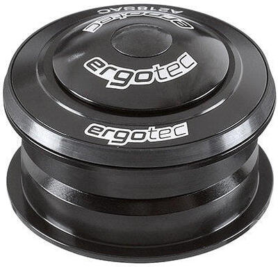 Ergotec serie sterzo A218SAC 1-1/8" semi-integrata in alluminio nera.