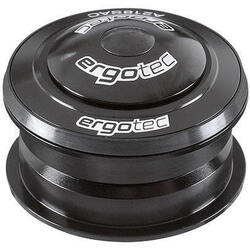Ergotec A218SAC 1-1/8" jeu de direction semi-intégré, aluminium, noir