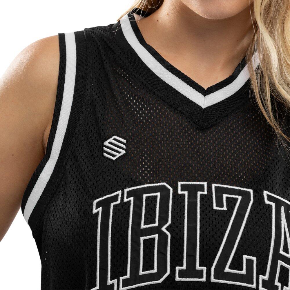 Damen Lifestyle basketballtrikot IBZ Destí Black Schwarz 4/7
