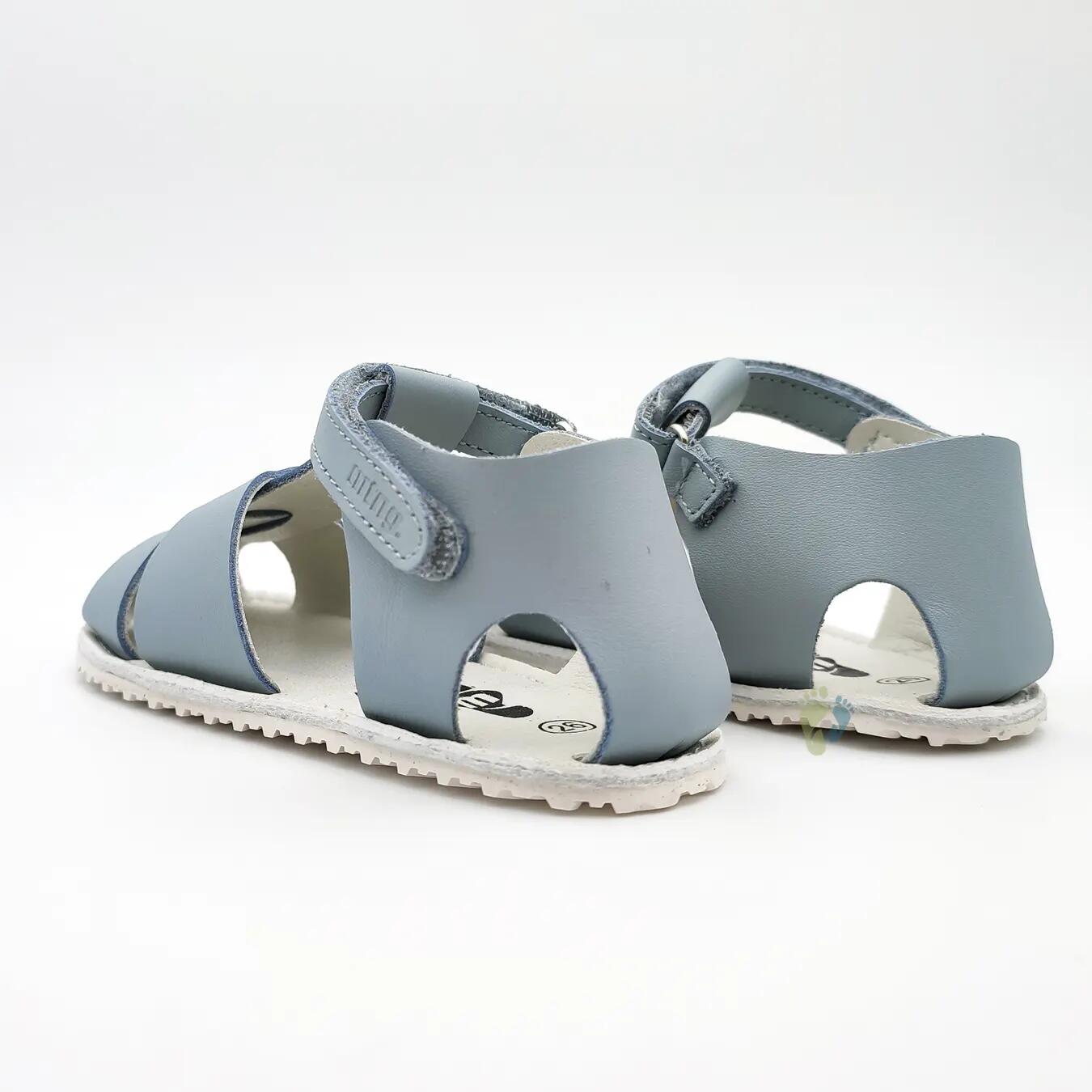 Mustang Free Sandalias Napa Azul Cielo - Talla 26 5/7