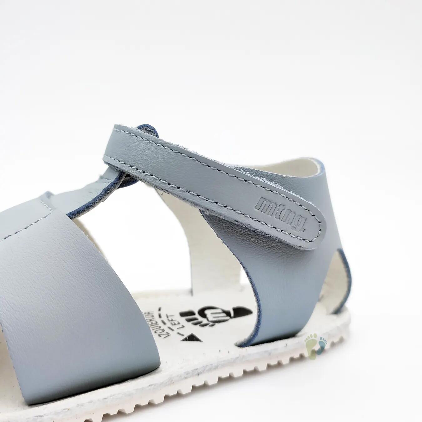 Mustang Free Sandalias Napa Azul Cielo - Talla 26 6/7
