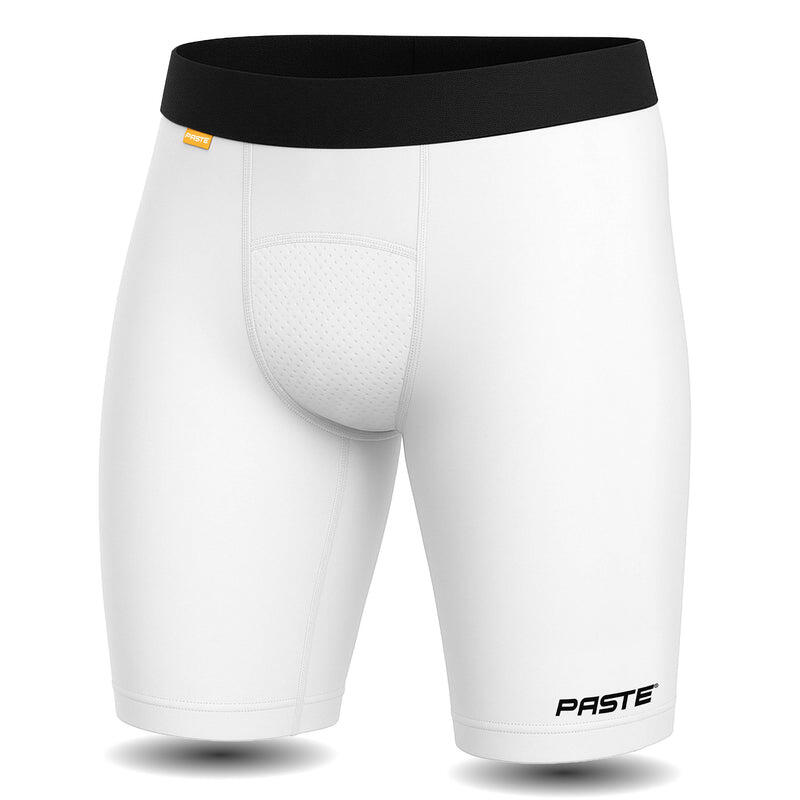 Paste - Pantalon De Compression Intense Pro Homme – Blanc - Short - Blanc - Decathlon