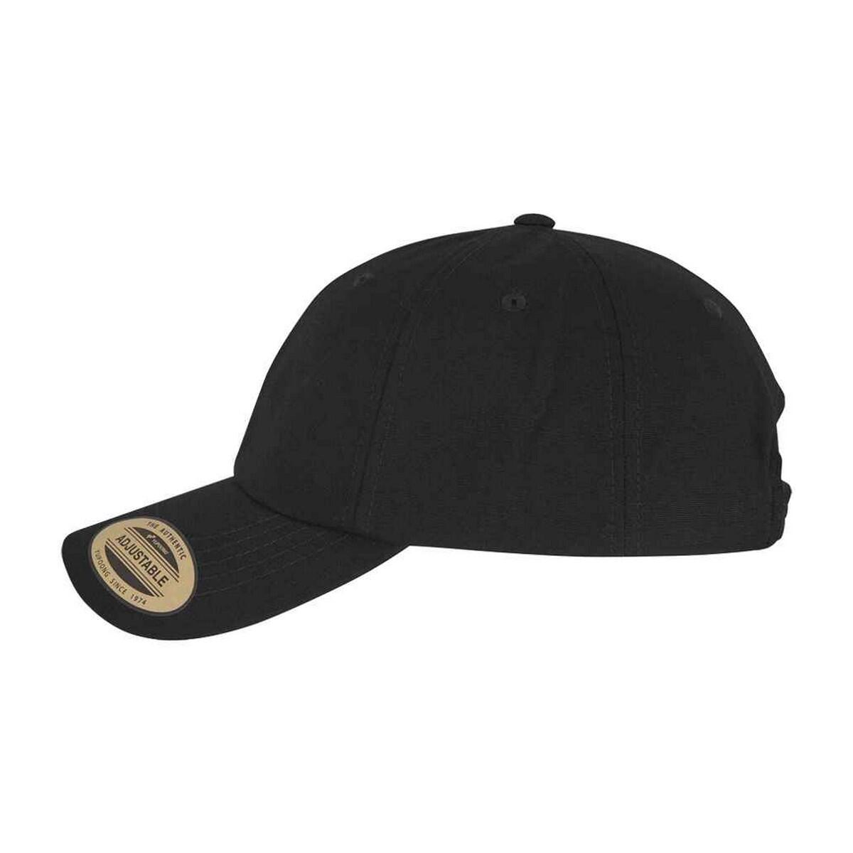 BaseballMütze, Niedriges Profil Damen und Herren Schwarz 4/4