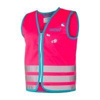 Gilet réfléchissant enfant Wowow Crazy Monster S rose