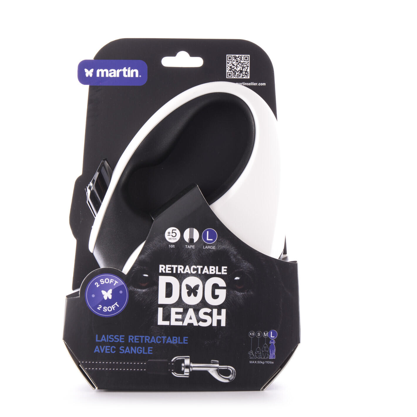 Webbing dog leash Martin Sellier 2 Soft L 2/2