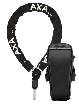 AXA Anschließkette ULC 100 mit Tasche 5,5 mm schwarz 100 cm