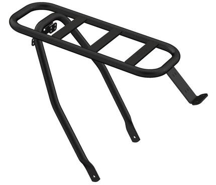 Porte-bagages arrière universel Abi Steco pour vélo cargo urbain arrow - noir