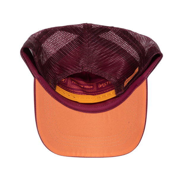 Instinct - Sapca Trucker Horizon - visiniu portocaliu