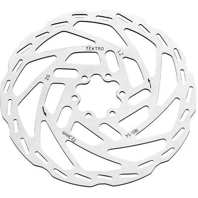 Tektro remschijf tr203-54 203mm 2,3mm 6-gaats zilver