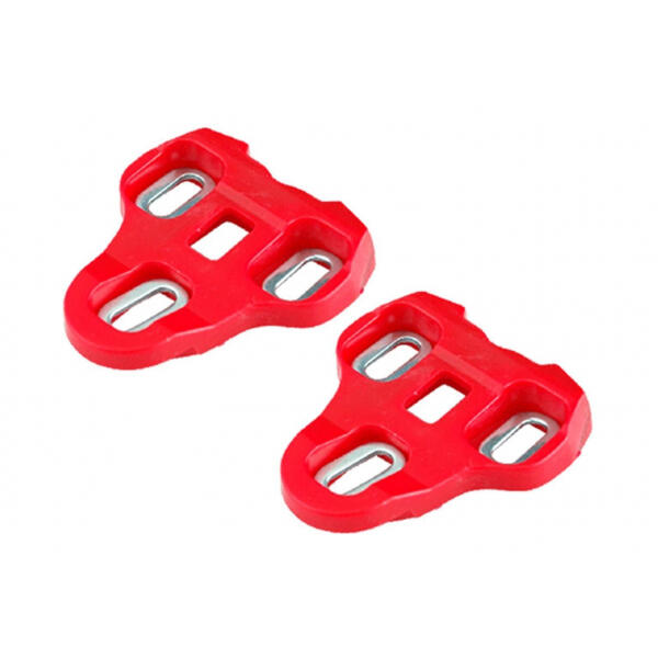 Roto - Paire Cales Pedales Mobile 9° Avec Visserie Roto Look Keo - Cales De Pédales Automatiques - Rouge - No Size - Decathlon