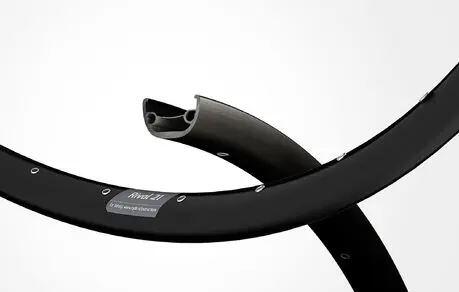 RYDE Ryde Cerchio Rival 21 Disc 28/29" 622 x 21c Alluminio 36 fori - Nero.