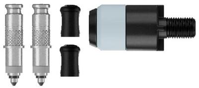 Schwalbe Clik Valve Conversion Kit (DV→SCV) – 2 Ventile + Pumpenadapter