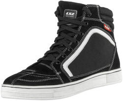 LS2 Doron Man Bottes Moto, Blanc/Noir, Taille 44.