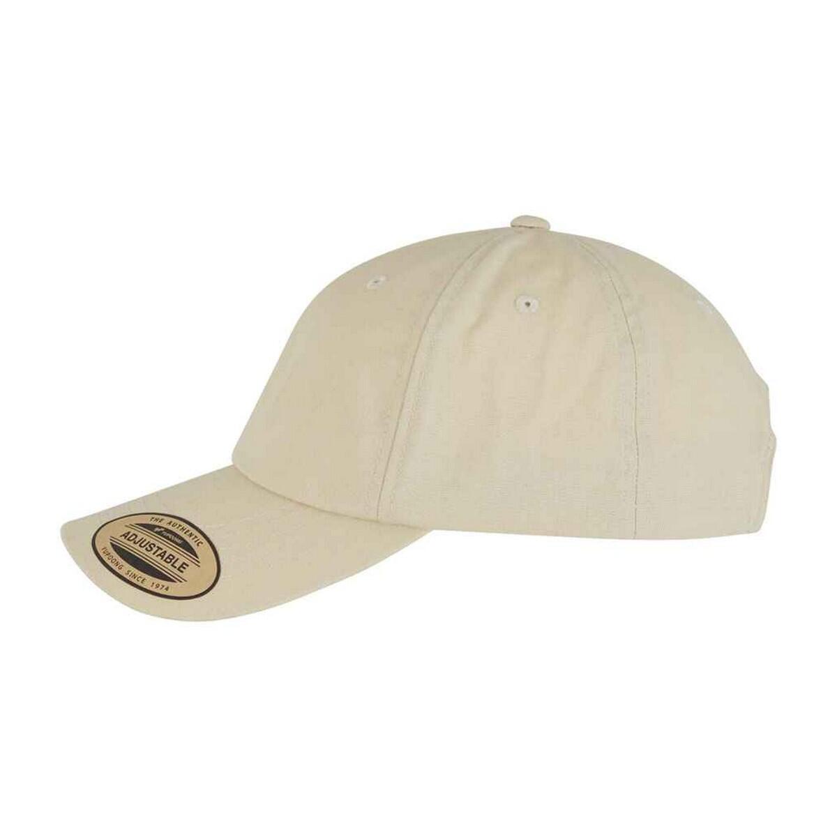 Low Profile Baseball Cap (Beige) 4/4