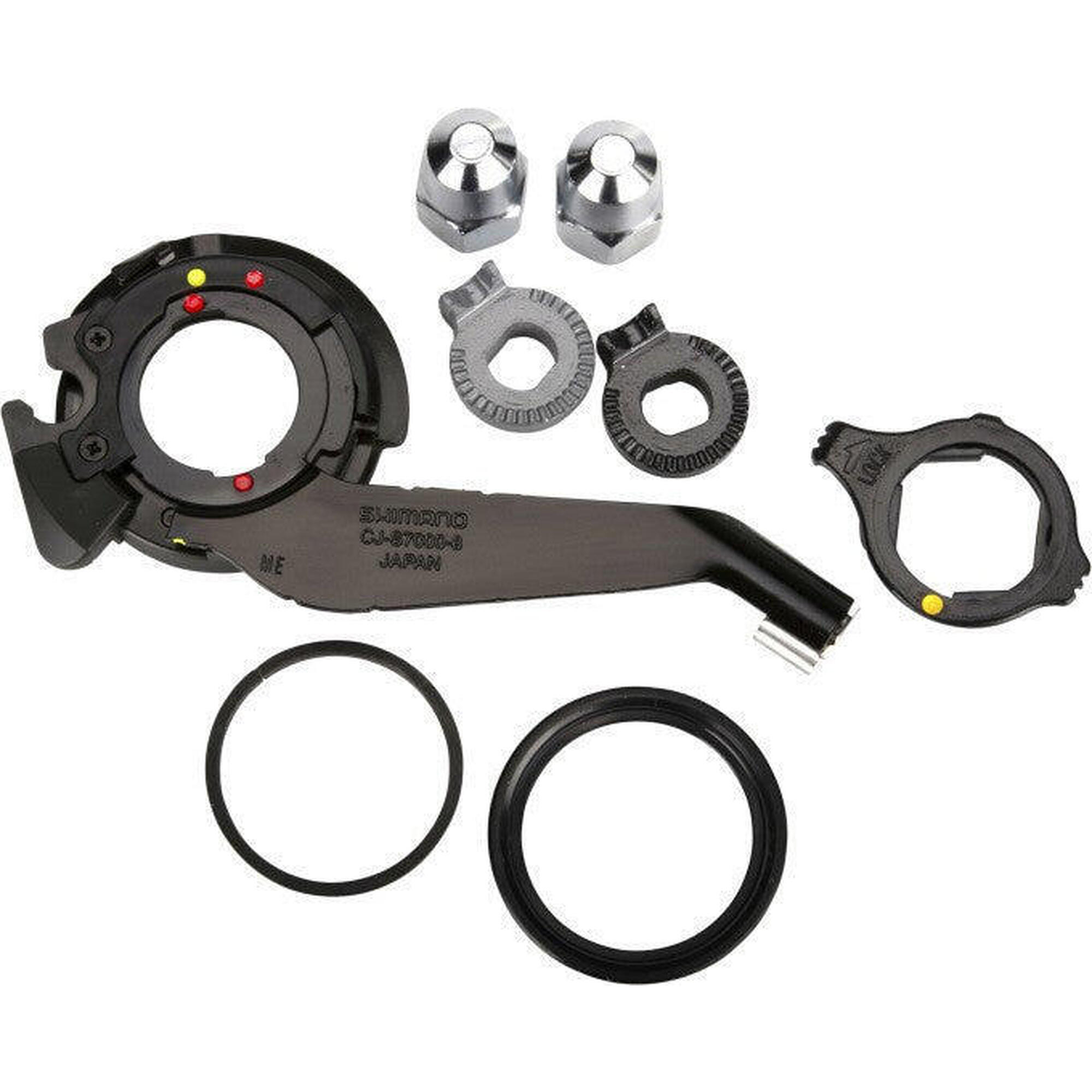 Shimano - Composants Shimano Réglez 8 Vitesses Alfine Sg-s7000 Naf 7r 7l Avec Cj-s7000 - Moyeu De Roue De Vélo - Taille Unique - Decathlon