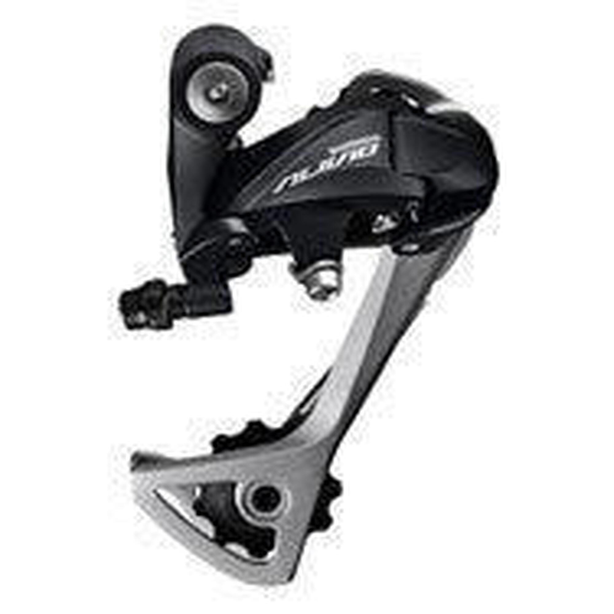 Dérailleur Shimano Alivio RD-T4000 — 9 vitesses, chape longue, noir