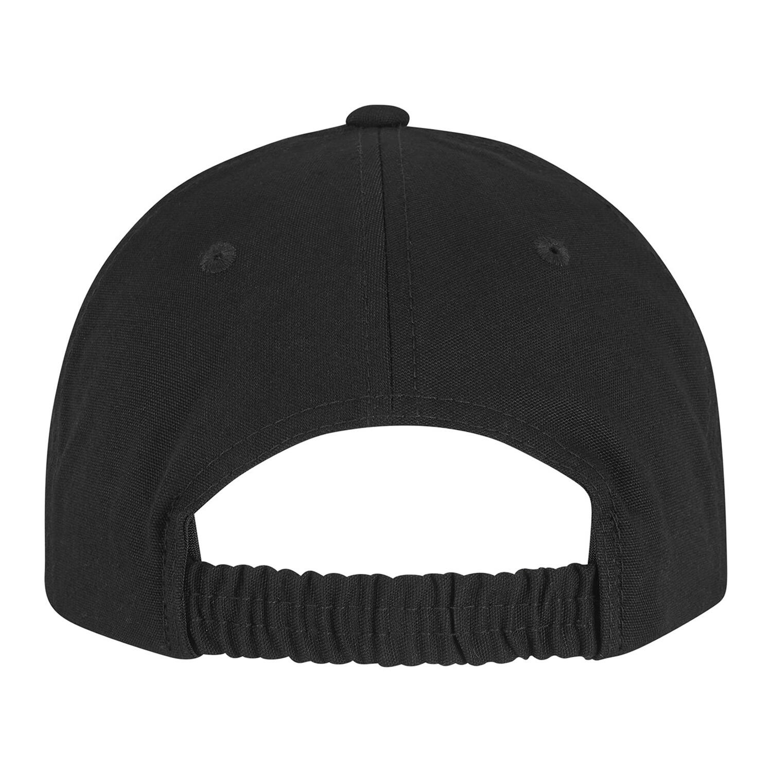 BaseballMütze für HerrenDamen Unisex, Niedriges Profil Damen und Herren Schwarz 2/4