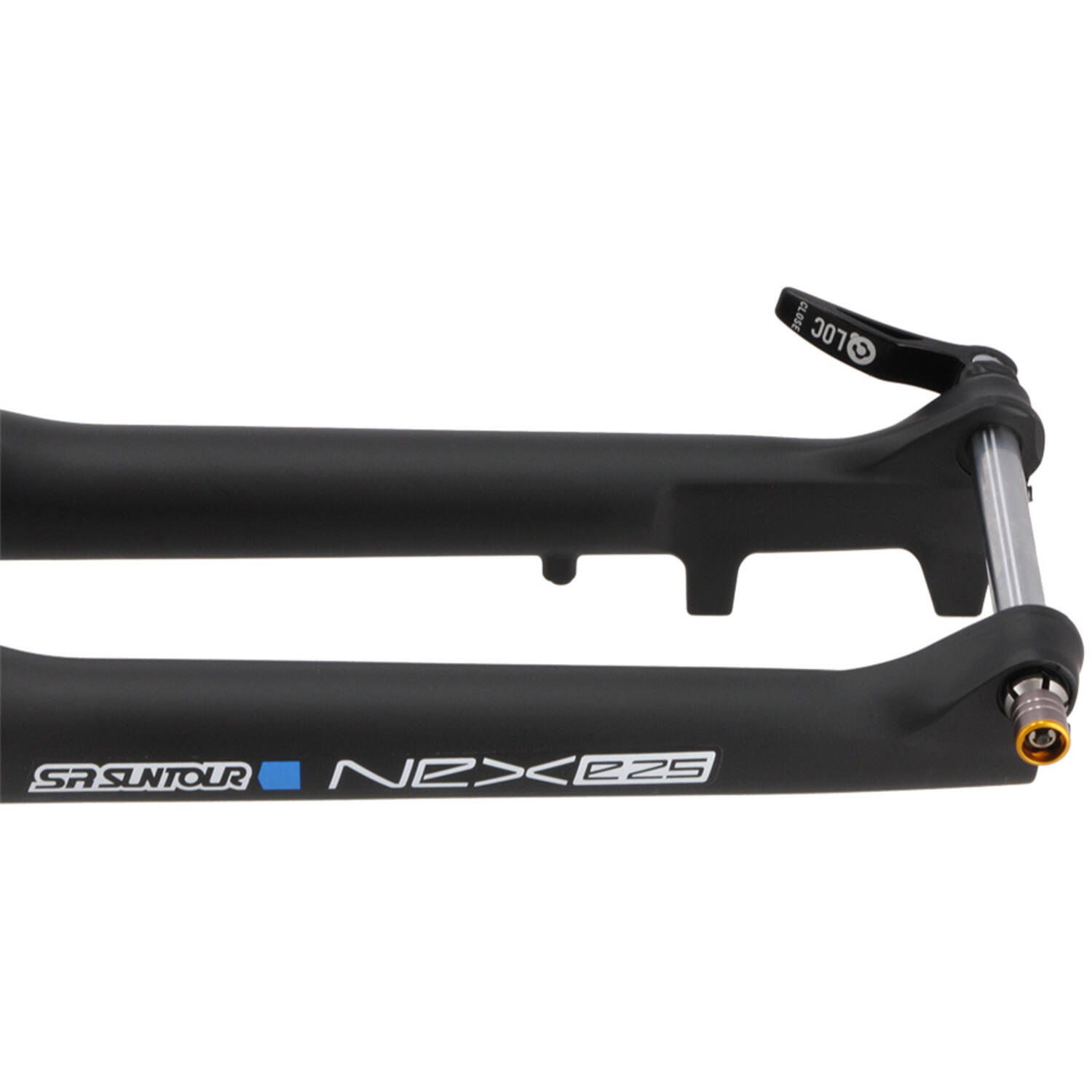 Forcella SR Suntour NCX-E25 700C 63 mm Tapered 15 mm Nero Opaco ...