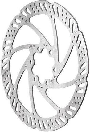 Tektro Bremsscheibe Edelstahl 6-klopft 180 mm