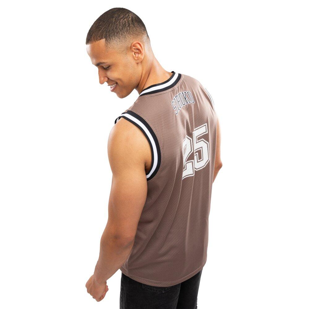 Herren Lifestyle basketballtrikot IBZ Pedrera Brown Braun 2/7