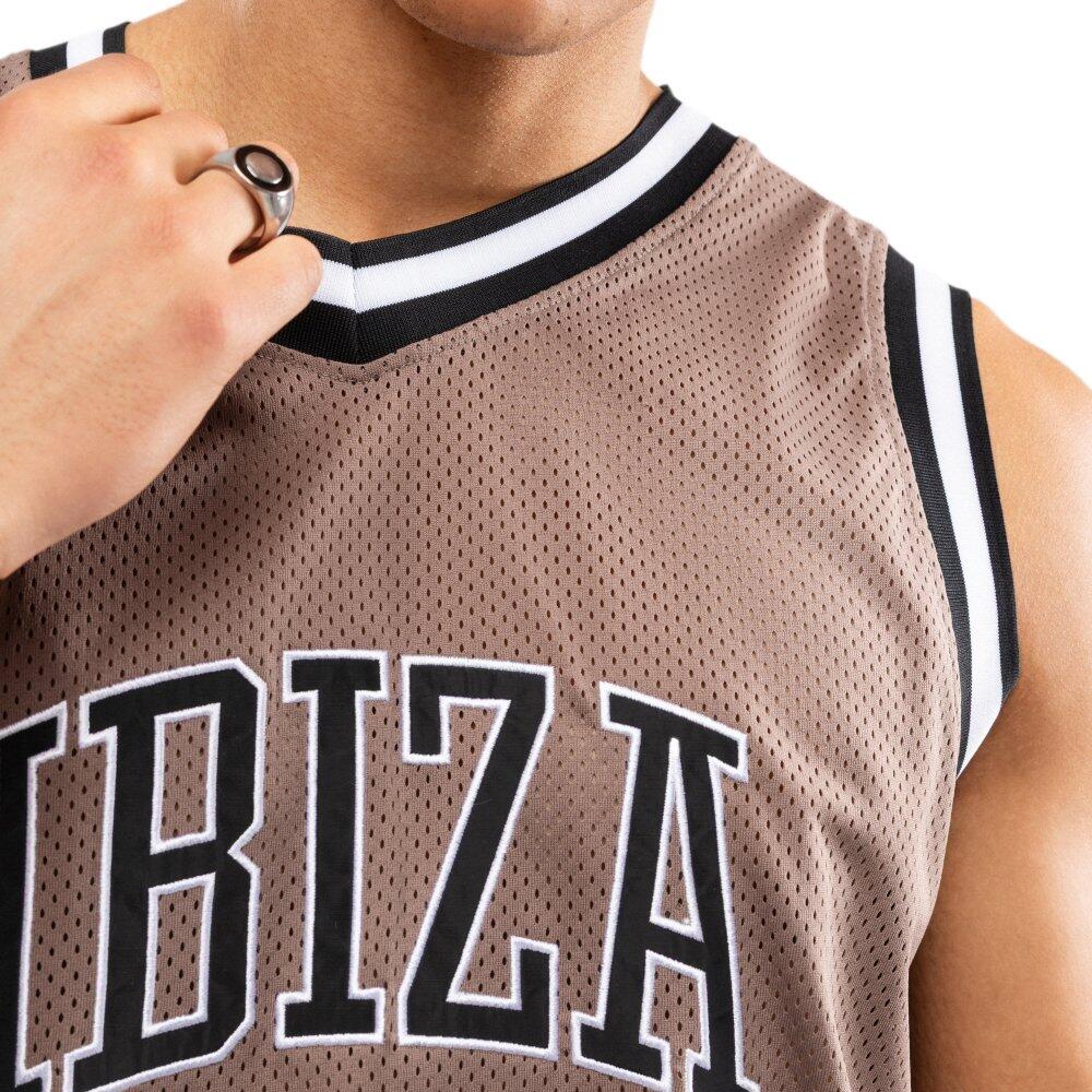 Herren Lifestyle basketballtrikot IBZ Pedrera Brown Braun 4/7