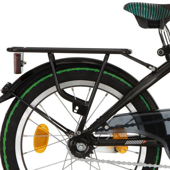 Alpina portapacchi posteriore 16 Yabber in acciaio nero.