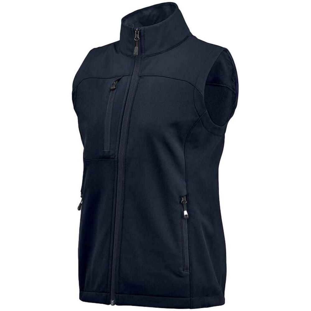 "Cascades" Weste für , Softshell Damen Marine 3/4