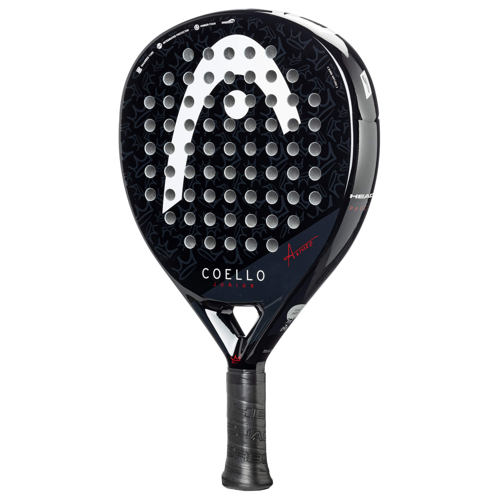 Head - Raquette De Padel Enfant Head Coello 2025 - Raquette De Padel - Noir - No Size - Decathlon
