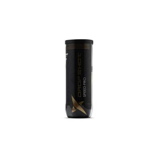 Erwachsene Padelball - Speed Pro, schwarz