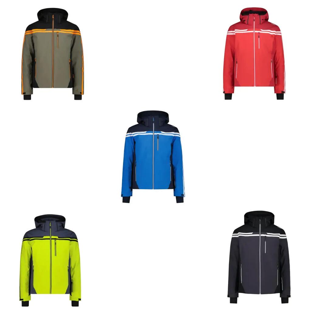 Hooded zip ski jacket CMP