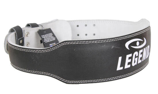Fitness Riem Heren/Dames Zwart Leer