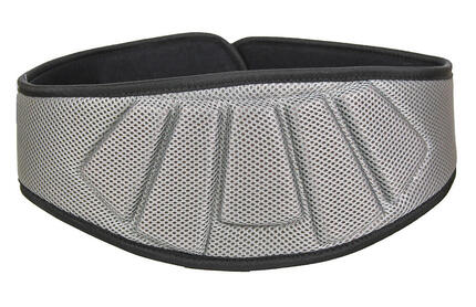 Fitness Riem Support Heren/Dames Grijs Mesh