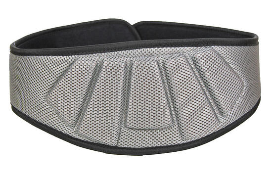 Fitness Riem Support Heren/Dames Grijs Mesh