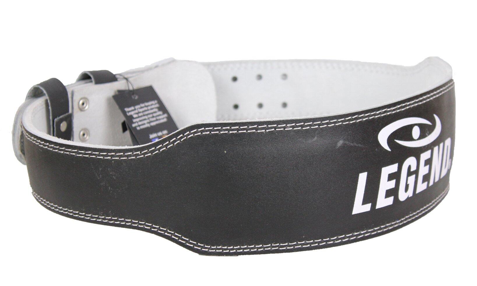 Fitness Riem Heren/Dames Zwart Leer 4/4