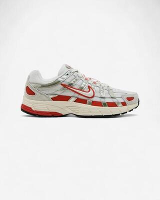 Nike P-6000 Sail Pale Ivory Light Bone Picante Red (Women's)
