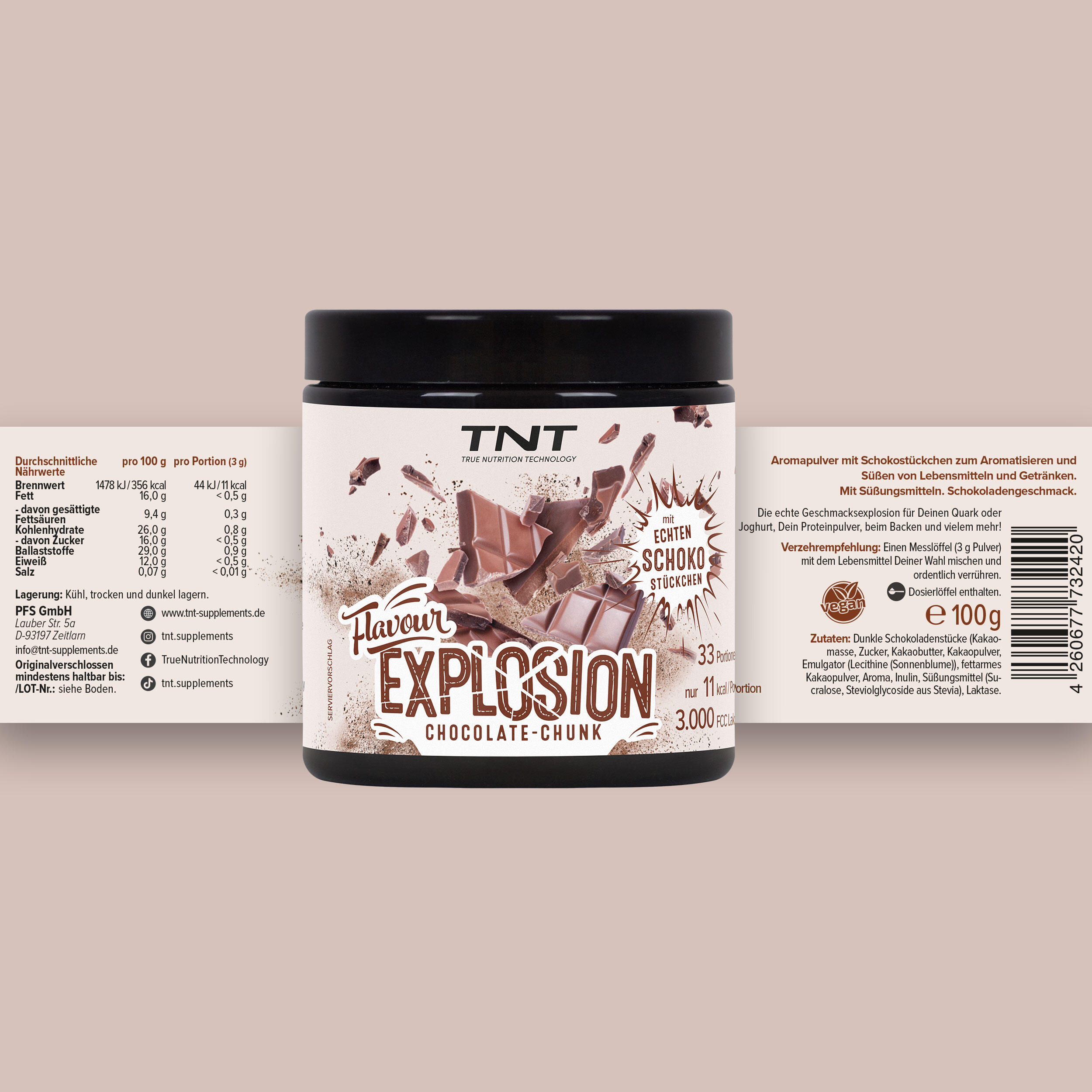 Flavour Explosion - genießen ohne schlechtes Gewissen - Chocolate Chunk 4/6