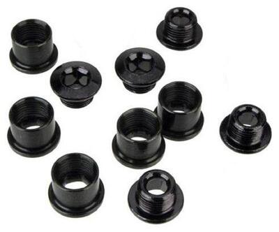 Sram aluminium kettingring schroef x5 zwart