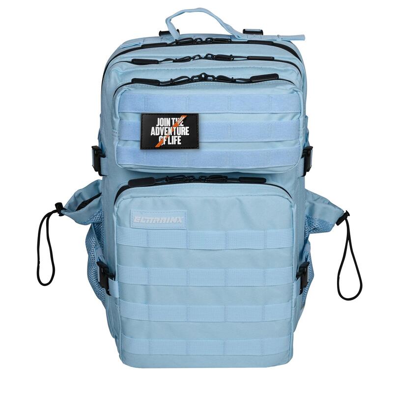 Rucsac Elitex Training 45L Sky Blue V1 cabina impermeabil