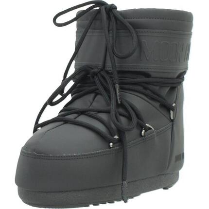 Bottes Moon Boot Modèle Mb Icon Low Rubbe Couleur Noir