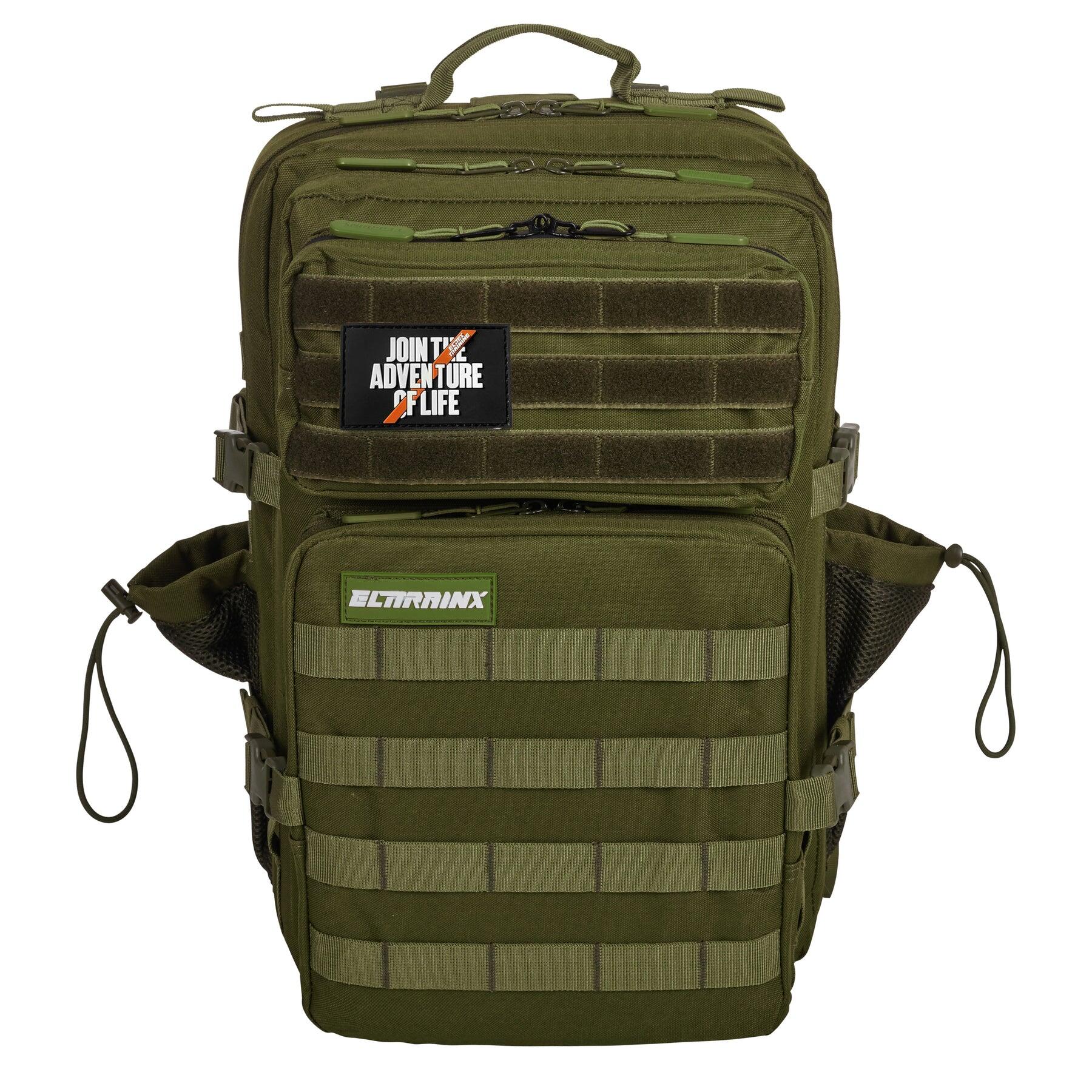 ELITEX TRAINING Mochila Elitex V1 Verde 45L Cabine Treino Impermeável