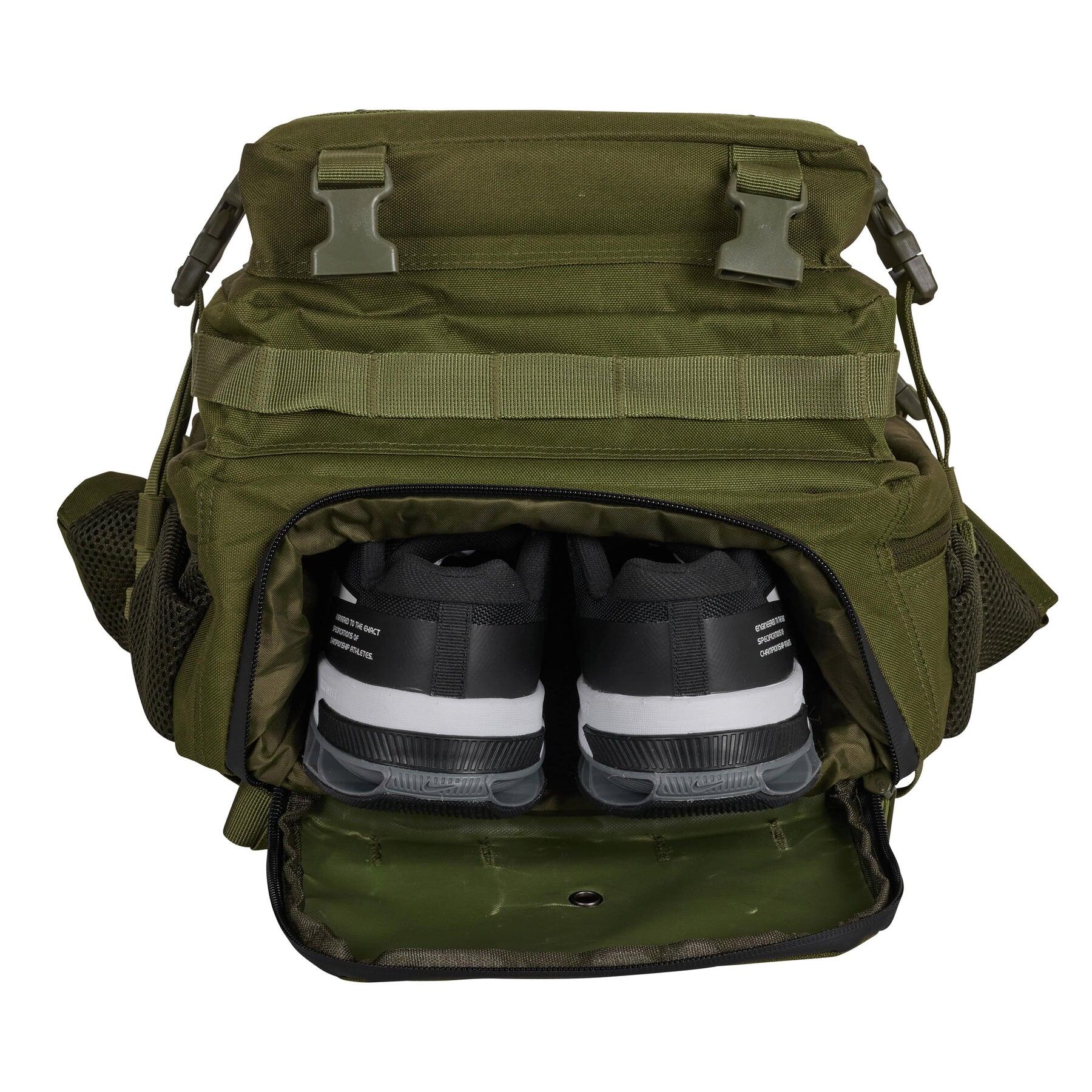 Mochila Elitex V1 Verde 45L Cabine Treino Impermeável 4/7