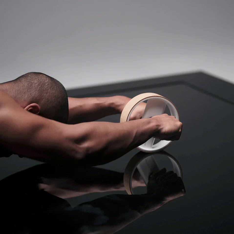 Roue abdominale "AB Roller" Byzoom Fitness 4/5