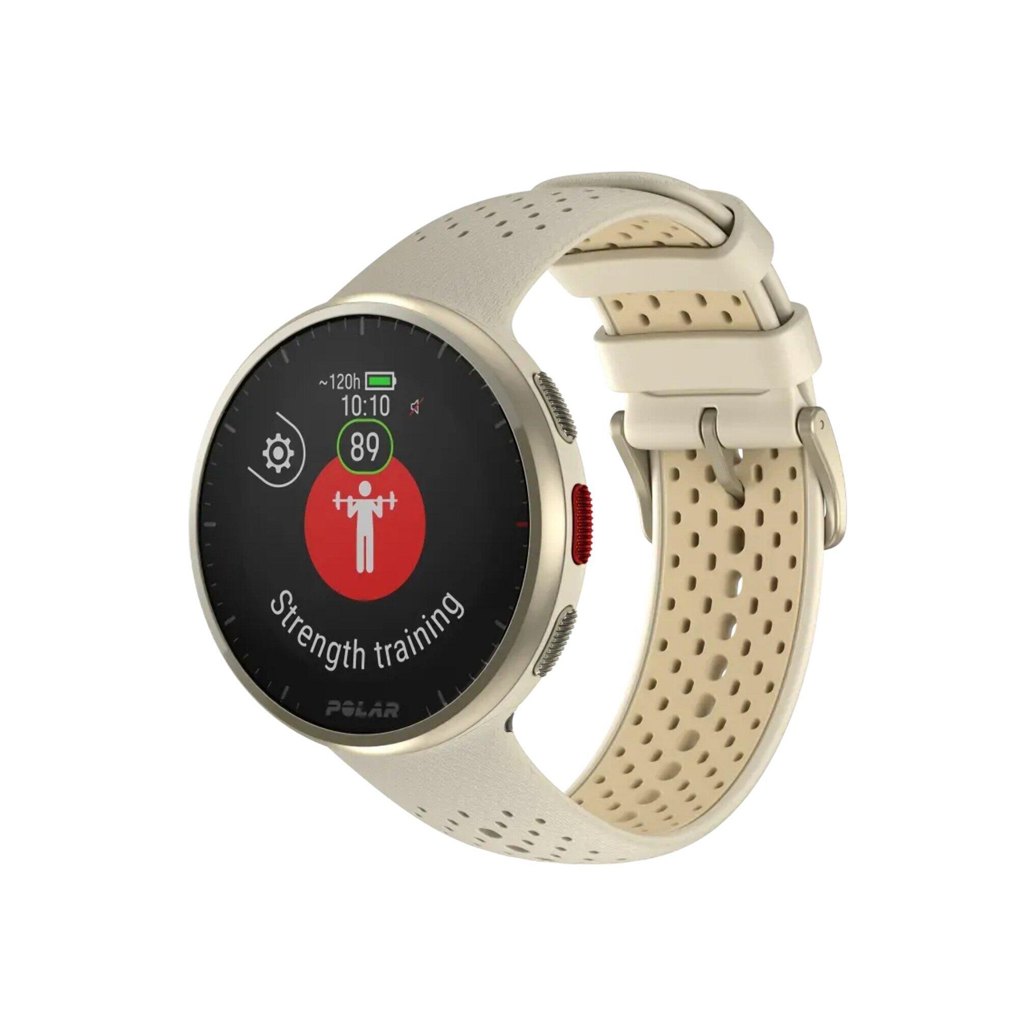 Polar - Montre Connectée Polar Pacer Pro - Montre Connectée - Beige|jaune - Taille Unique - Decathlon