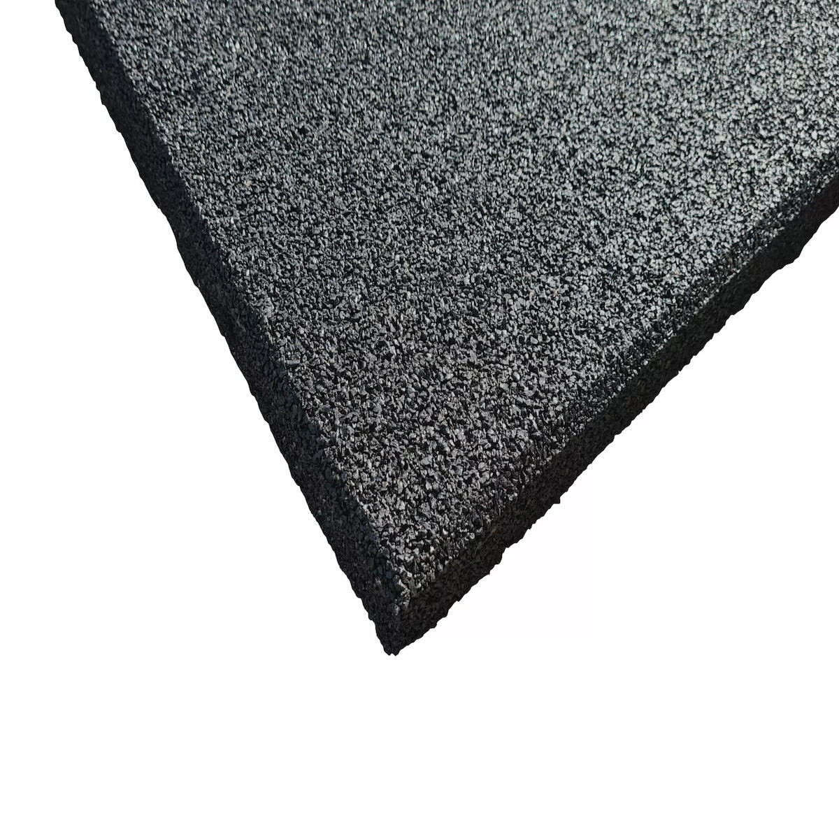 Gummiboden "Outdoor Tiles Black" 100x100cm Stockz 3/5