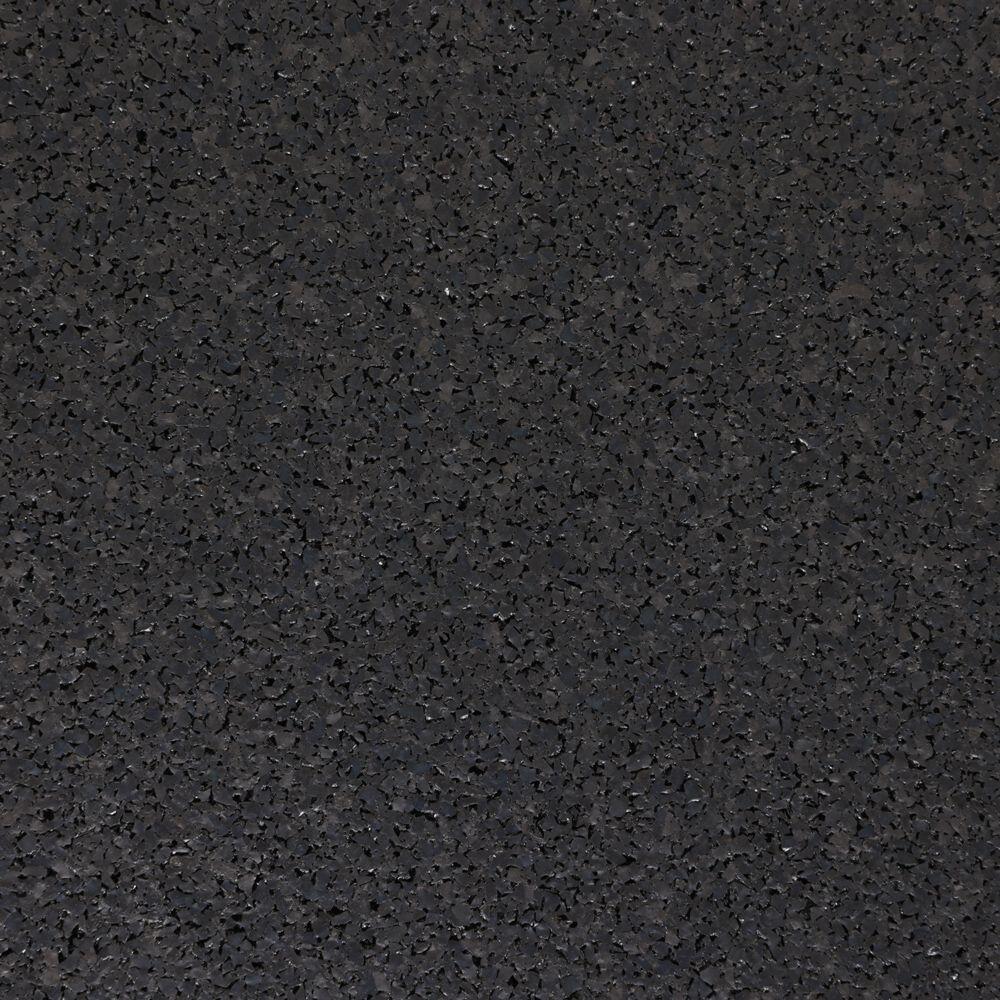 Gummiboden "Standard Tiles Black" 100x100cm Stockz 4/4