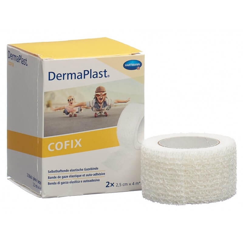 GLADIATORFIT DermaPlast "Cofix" self-adhesive elastic gauze strips